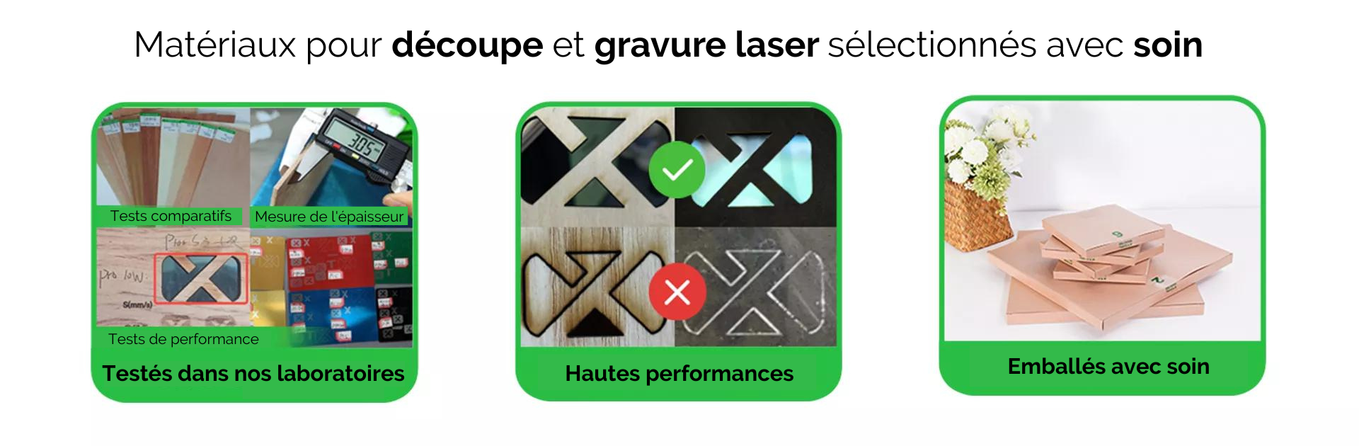 Pack xTool M1 10W découpe laser et purificateur d'air, équipement