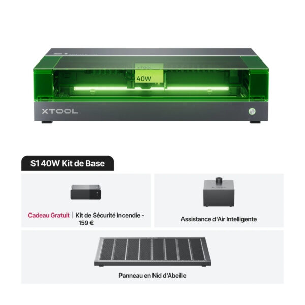 xTool S1 40W - Kit Basic