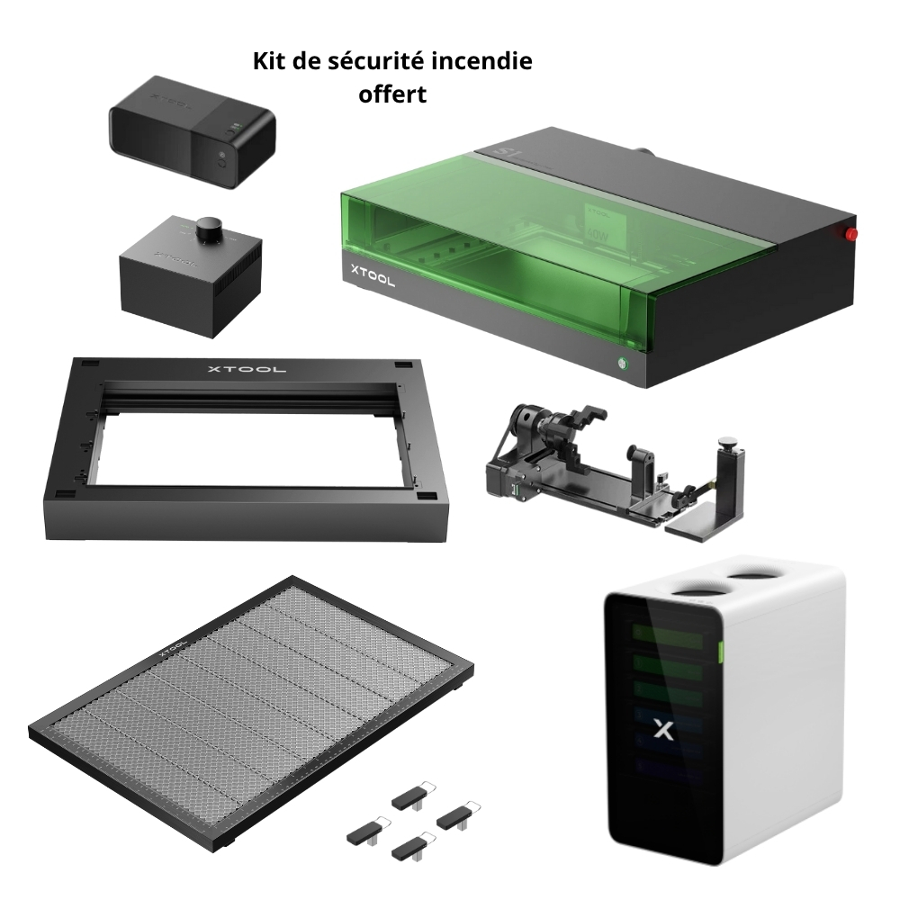 xTool S1 40W - Kit Complet