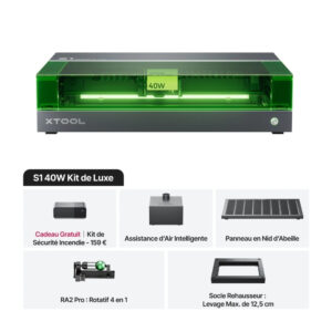 xTool S1 40W - Kit De Luxe