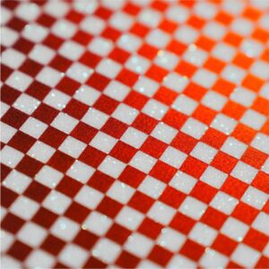 FLEX CHEMICA - Damier rouge/blanc