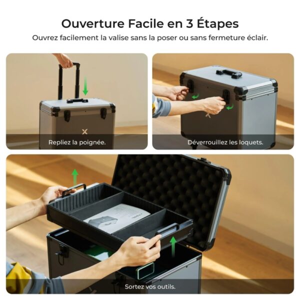 Valise de transport à roulette – Image 4