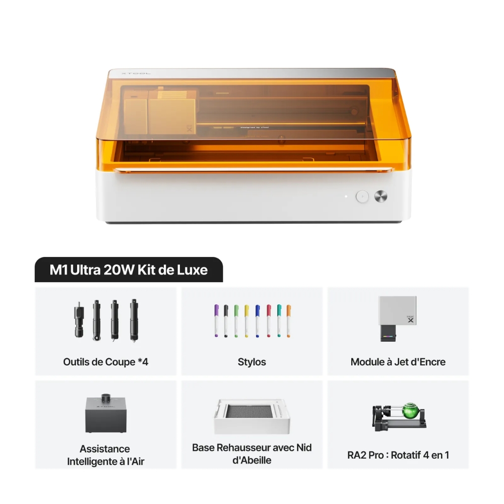 xTool M1 Ultra 20W - Kit De Luxe