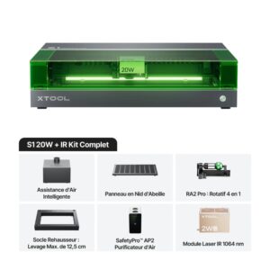 xTool S1 20W - Kit Complet