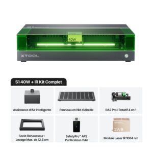 xTool S1 40W - Kit Complet