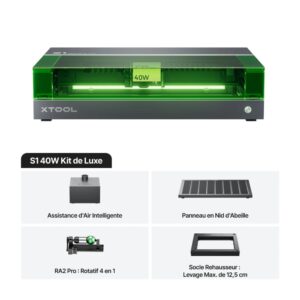 xTool S1 40W - Kit de luxe