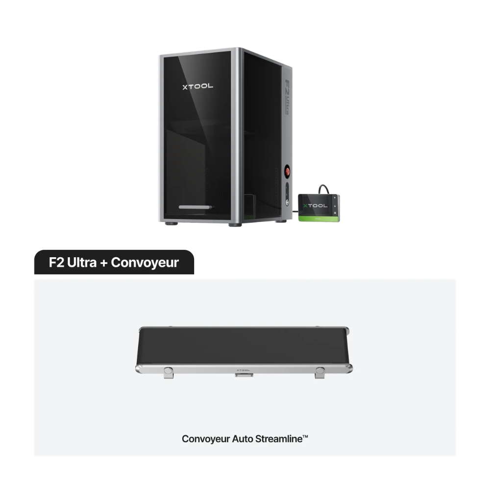 xTool F2 Ultra (Mono laser) + Convoyeur F1 Ultra / F2 Ultra