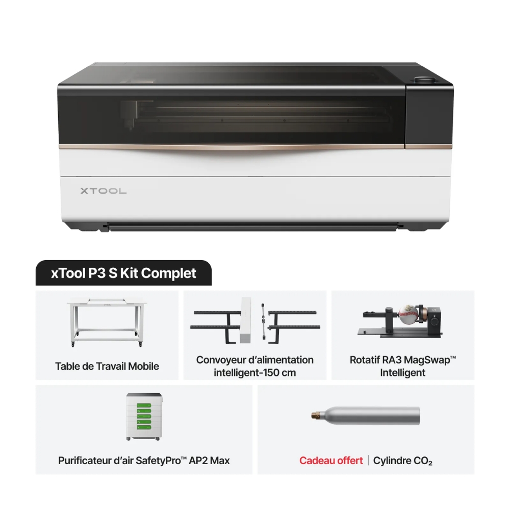 xTool P3 - Kit Complet