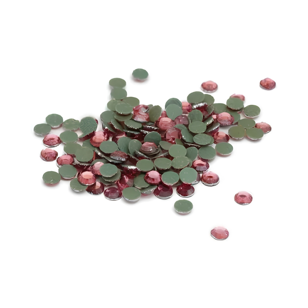 Strass rose 4mm