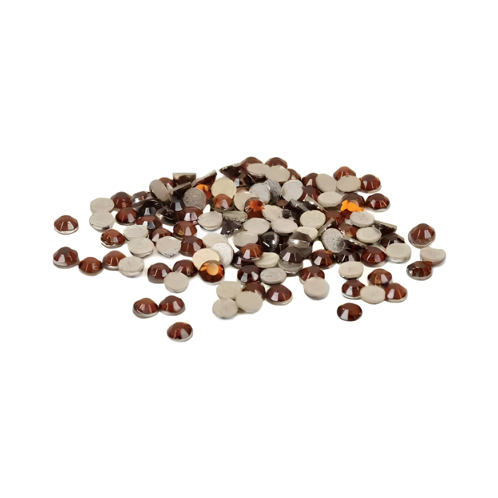 Strass topaze 5mm